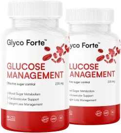 2 bottles of GlycoForte supplement